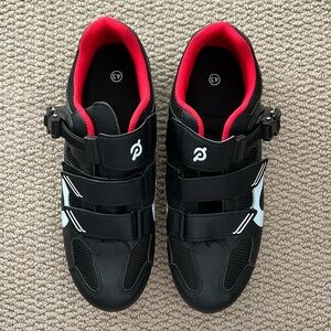 Peloton, biking shoes, size 43 like new